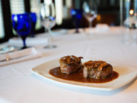 Steak served at Seagar's restaurant in Destin FL