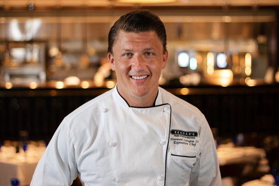 Seagar's executive sous chef, Fleetwood Covington